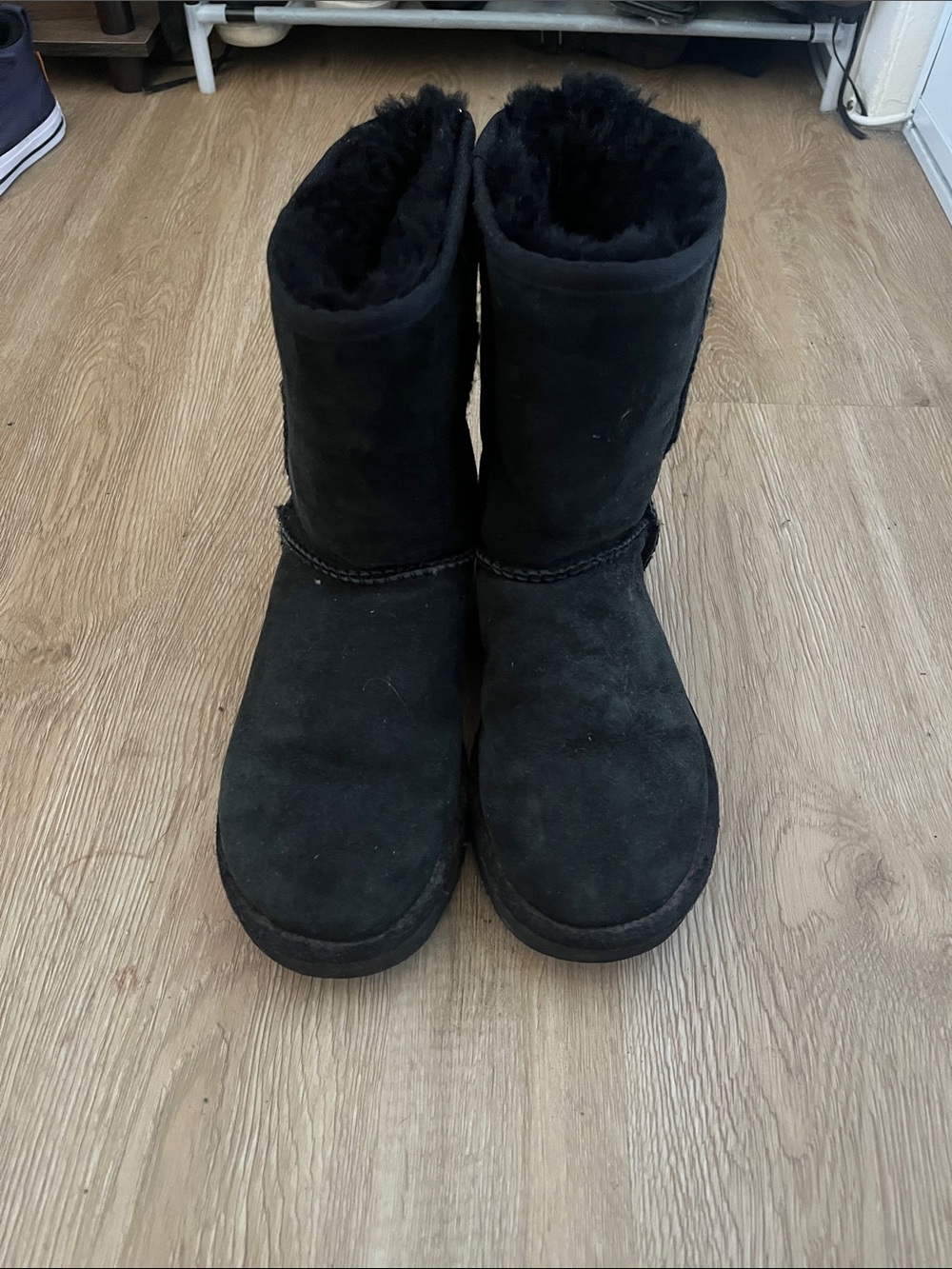 UGG Classic Boot Black Suede Winter Boots